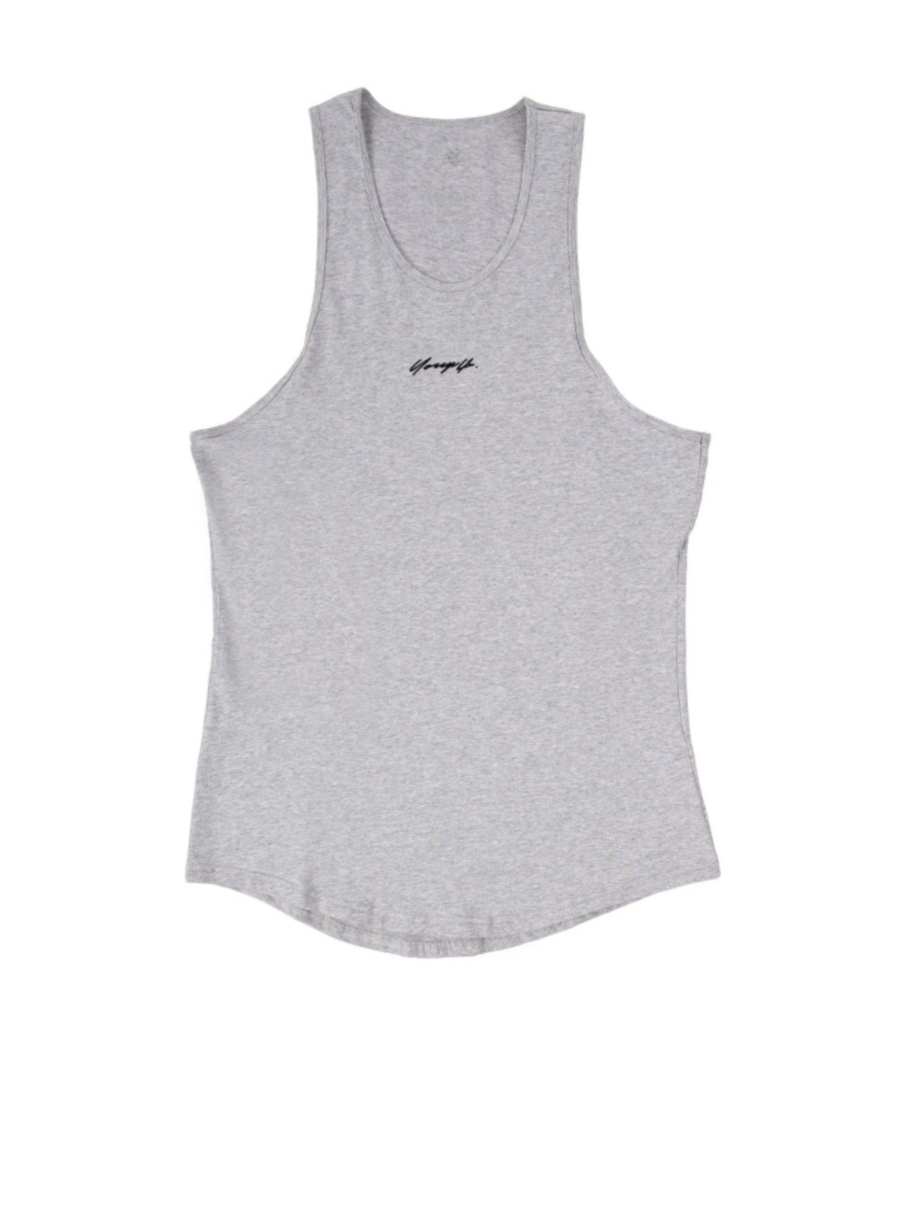 YoungLa Signature Muscle Tank Light Heather Grey, size XL
